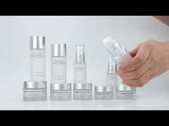 कॉस्मेटिक पैकेजिंग फ्रॉस्टेड ग्लास 30g 50g फेस क्रीम जार 30ml 100ml 120ml लोशन एसेन्स की बोतल