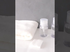 200ml 300ml पीईटी नेल पॉलिश मेकअप रिमूवर टोनर पंप डिस्पेंसर बोतल